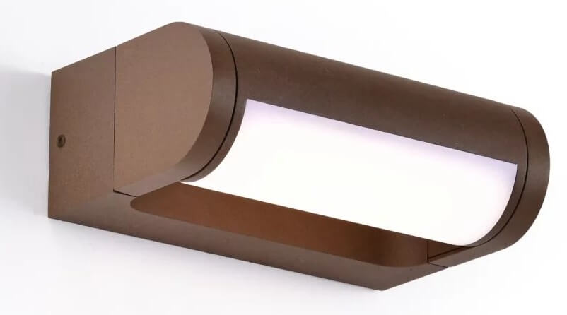 MaxLight Solden lampada da parete per esterni 1x12 W marrone W0463