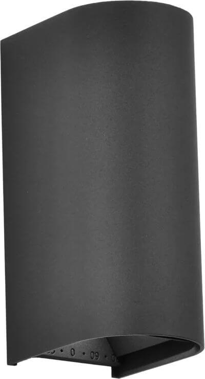 MaxLight Badia lampada da parete per esterni 1x12 W nero W0469