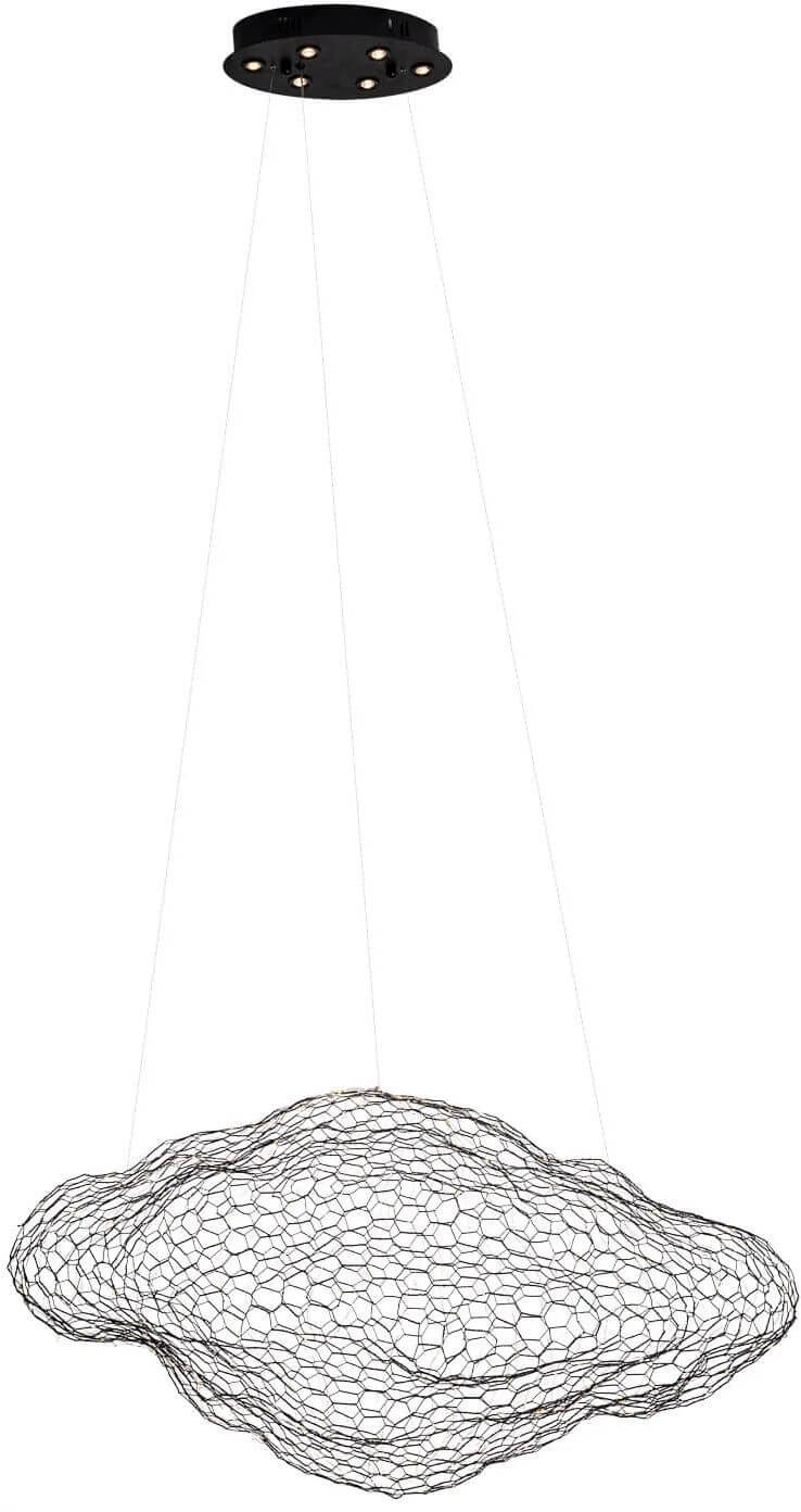 MaxLight Stardust lampada sospesa 1x14 W nero P0525D