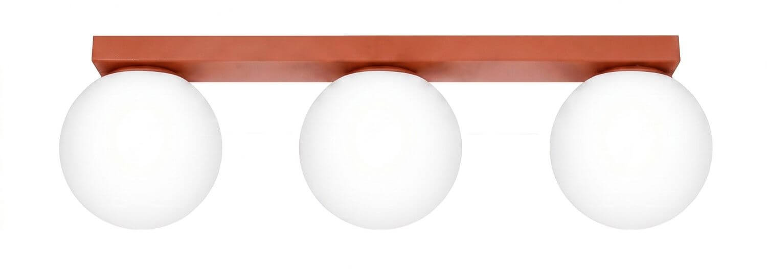 Sollux Lighting Yoli lampada da soffitto 3x8 W rosso SL.2246