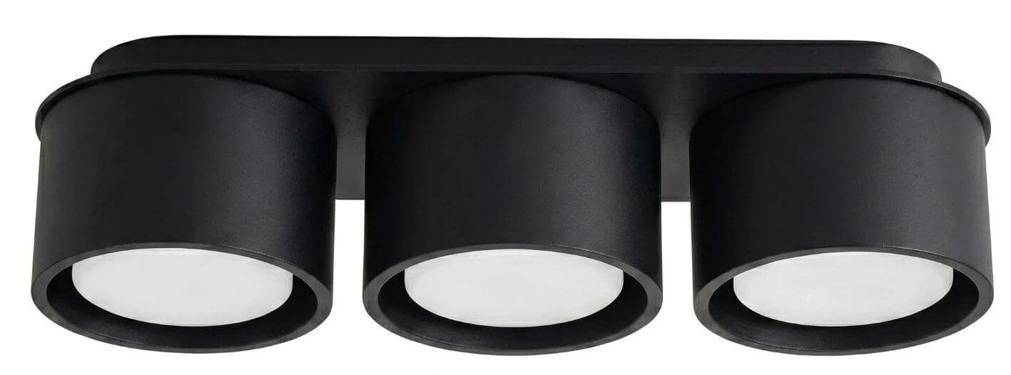 Sollux Lighting Modo lampada da soffitto 3x10 W nero SL.2440