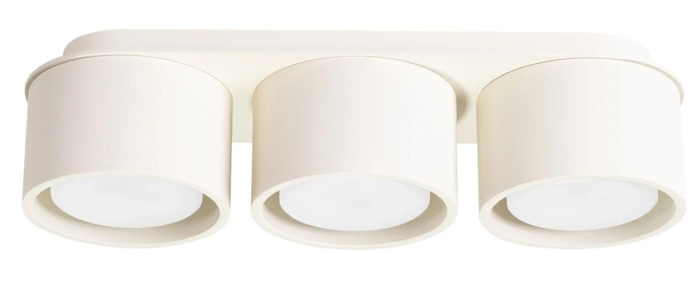 Sollux Lighting Modo lampada da soffitto 3x10 W beige SL.2444