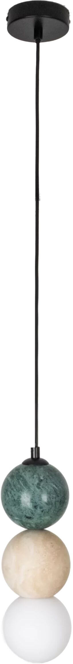 MaxLight Alice lampada sospesa 1x7 W bianco-verde P0665