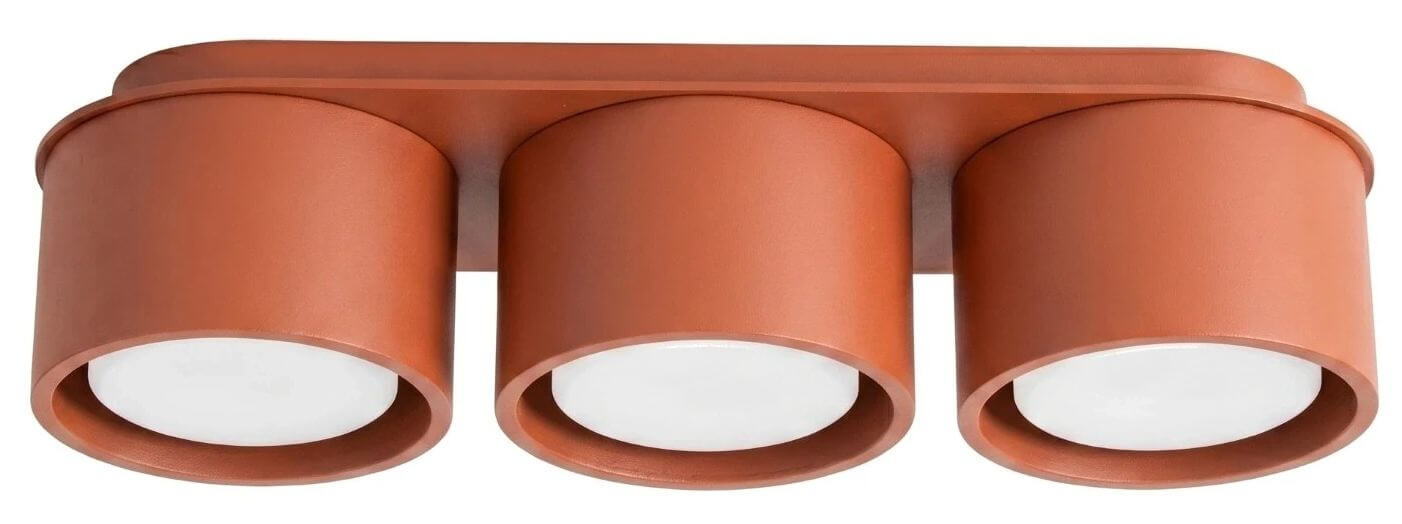 Sollux Lighting Modo lampada da soffitto 3x10 W rosso SL.2452