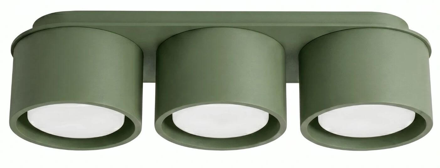 Sollux Lighting Modo lampada da soffitto 3x10 W verde SL.2464