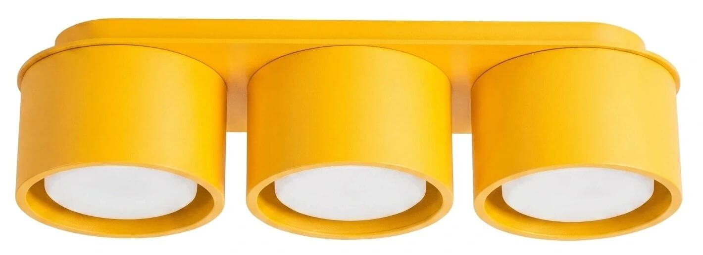 Sollux Lighting Modo lampada da soffitto 3x10 W giallo SL.2476