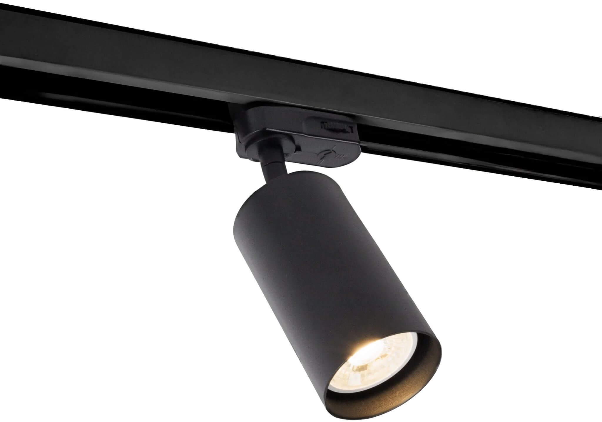 MaxLight Rayo lampada magnetica 1x10 W nero S0021
