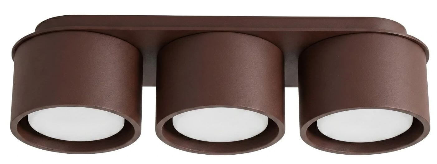 Sollux Lighting Modo lampada da soffitto 3x10 W marrone SL.2484