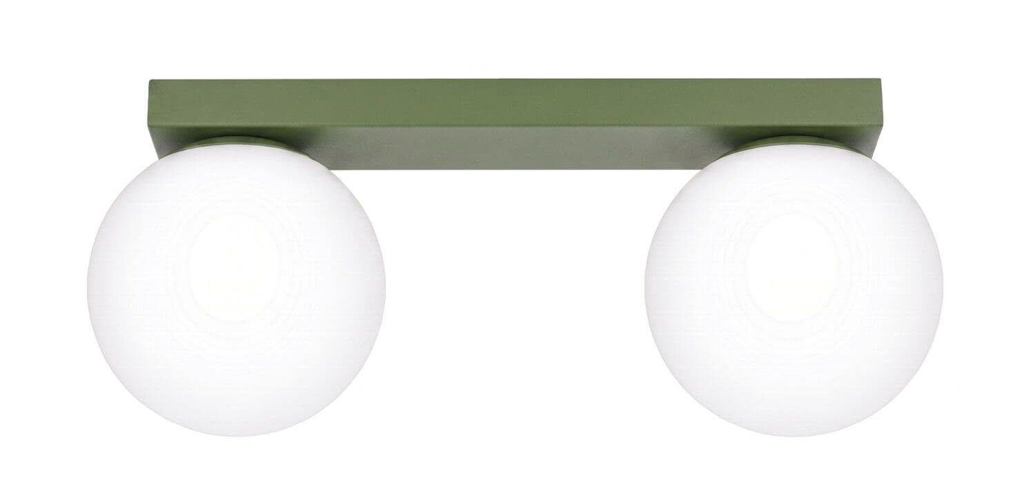 Sollux Lighting Yoli lampada da soffitto 2x8 W verde SL.2263
