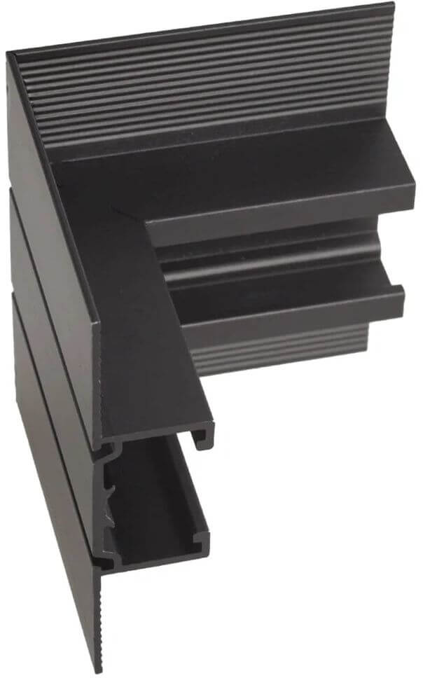 MaxLight Micro11 profilo angolare x W nero NT0004