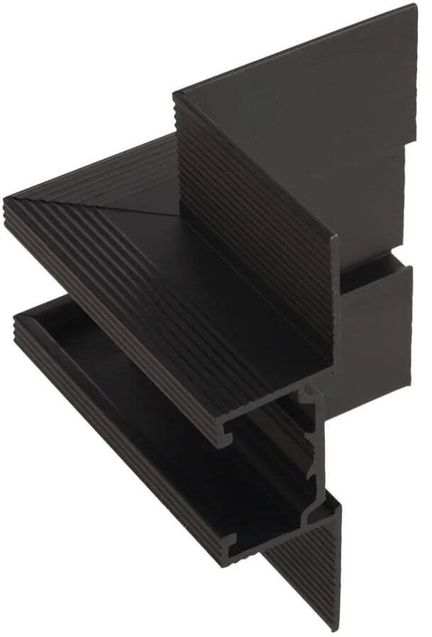 MaxLight Micro11 profilo angolare x W nero NT0005