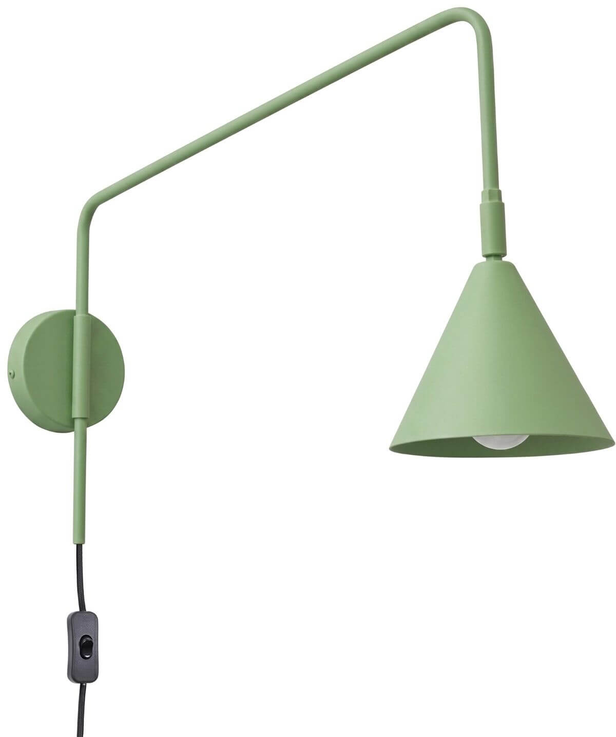 Sollux Lighting Nox lampada da parete 1x10 W verde SL.2292
