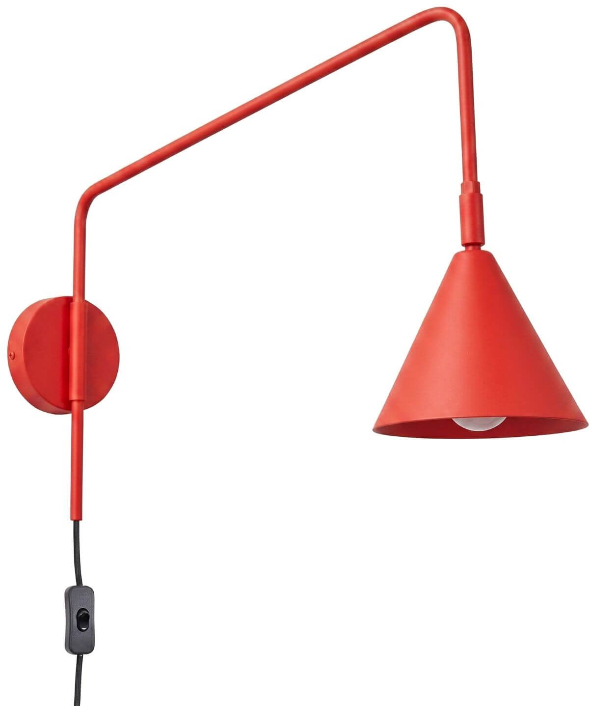 Sollux Lighting Nox lampada da parete 1x10 W rosso SL.2294