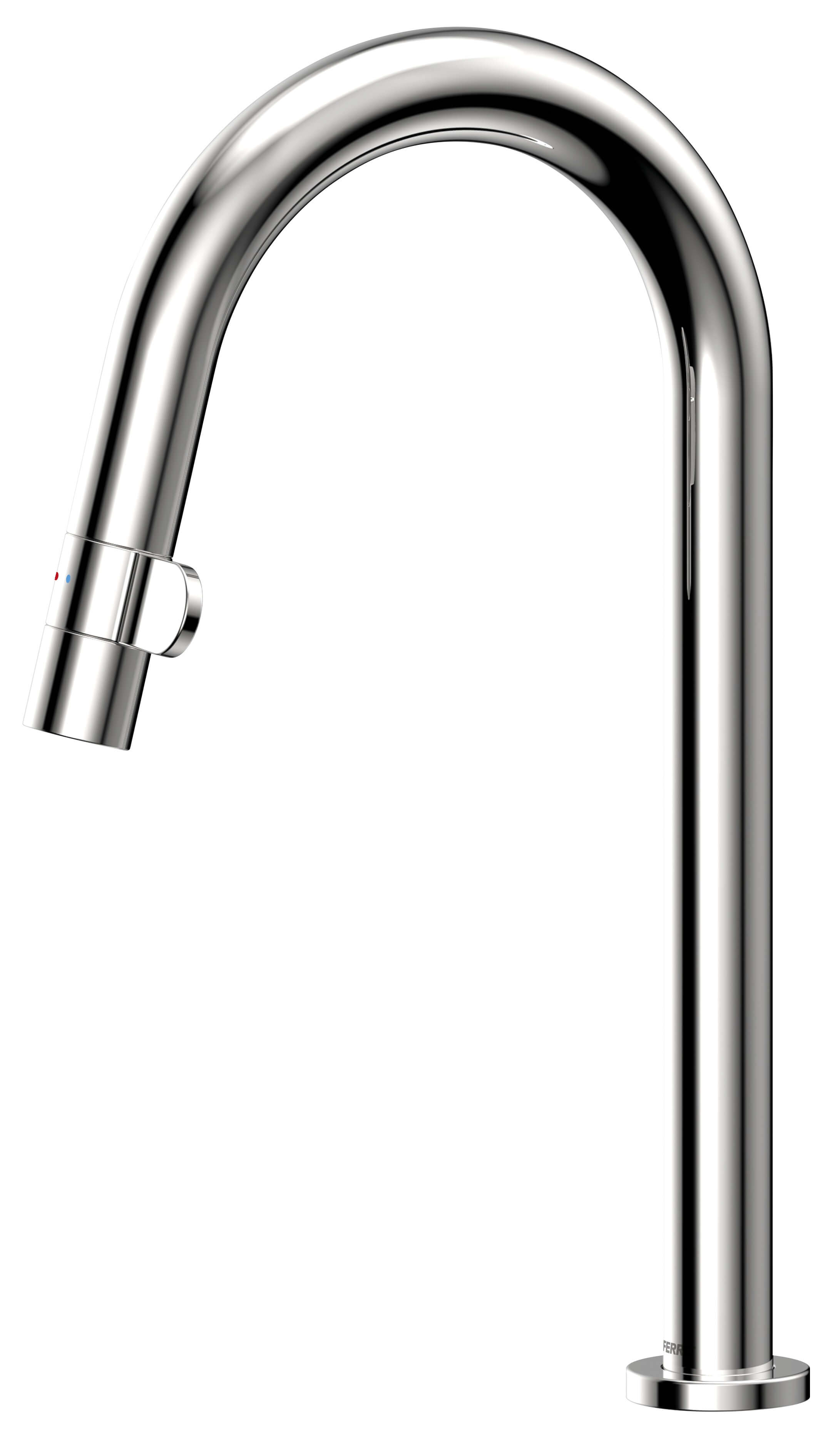 Ferro Nami rubinetto da cucina verticale cromo BNM4