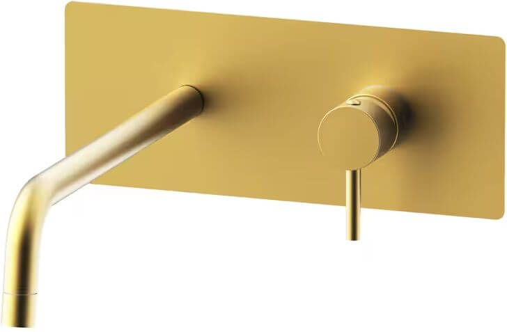 Paffoni Light rubinetto per lavabo da incasso oro LIG106HGSP