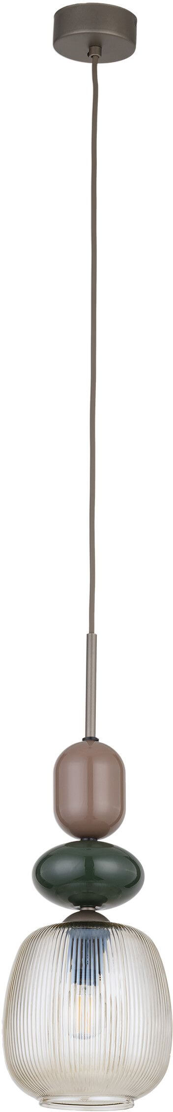 TK Lighting Zen New Brown lampada sospesa 1x10 W marrone-beige 11875