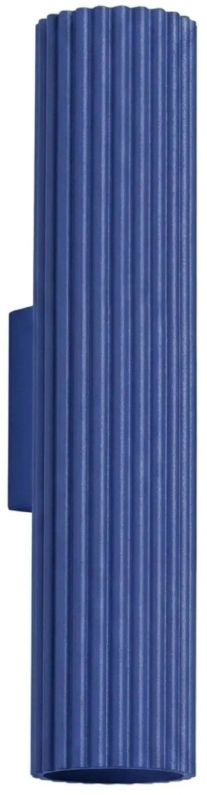 Sollux Lighting Karbon lampada da parete 2x10 W blu SL.2317