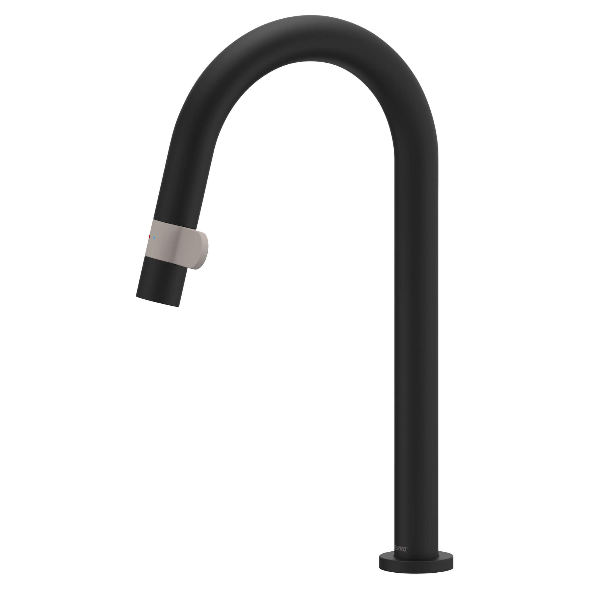 Ferro Nami rubinetto da cucina verticale nero-beige BNM4BL-BE