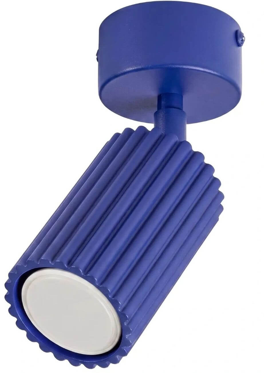 Sollux Lighting Karbon lampada da soffitto 1x10 W blu SL.2320
