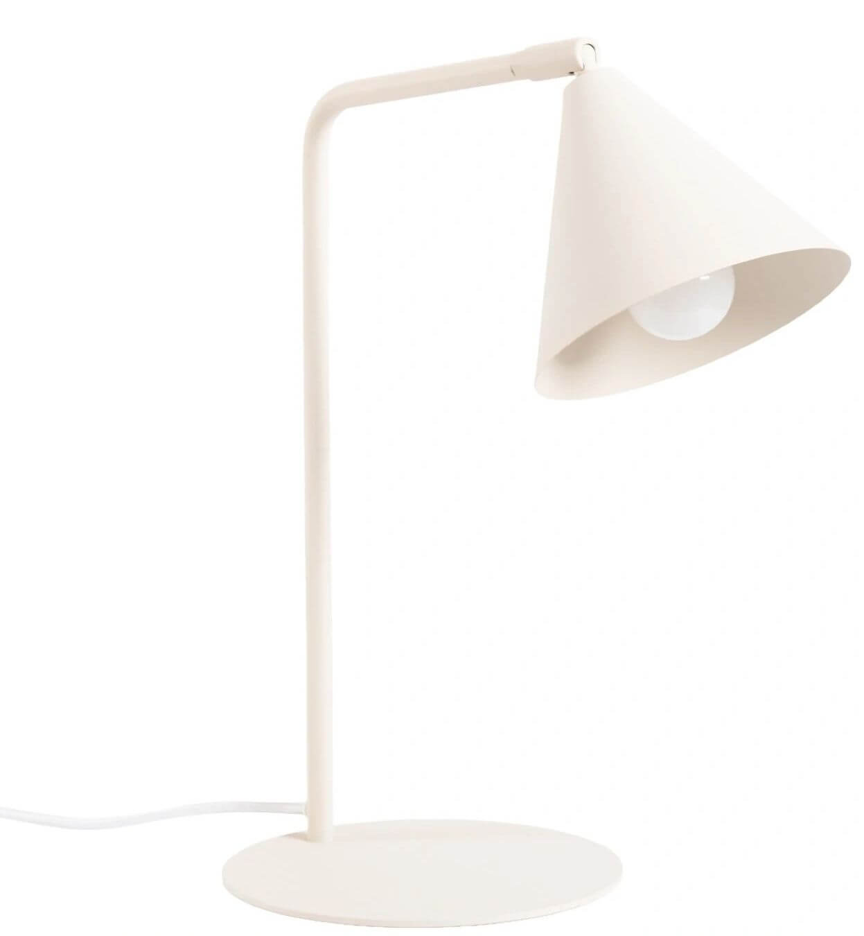 Sollux Lighting Nox lampada da scrivania 1x10 W beige SL.2569