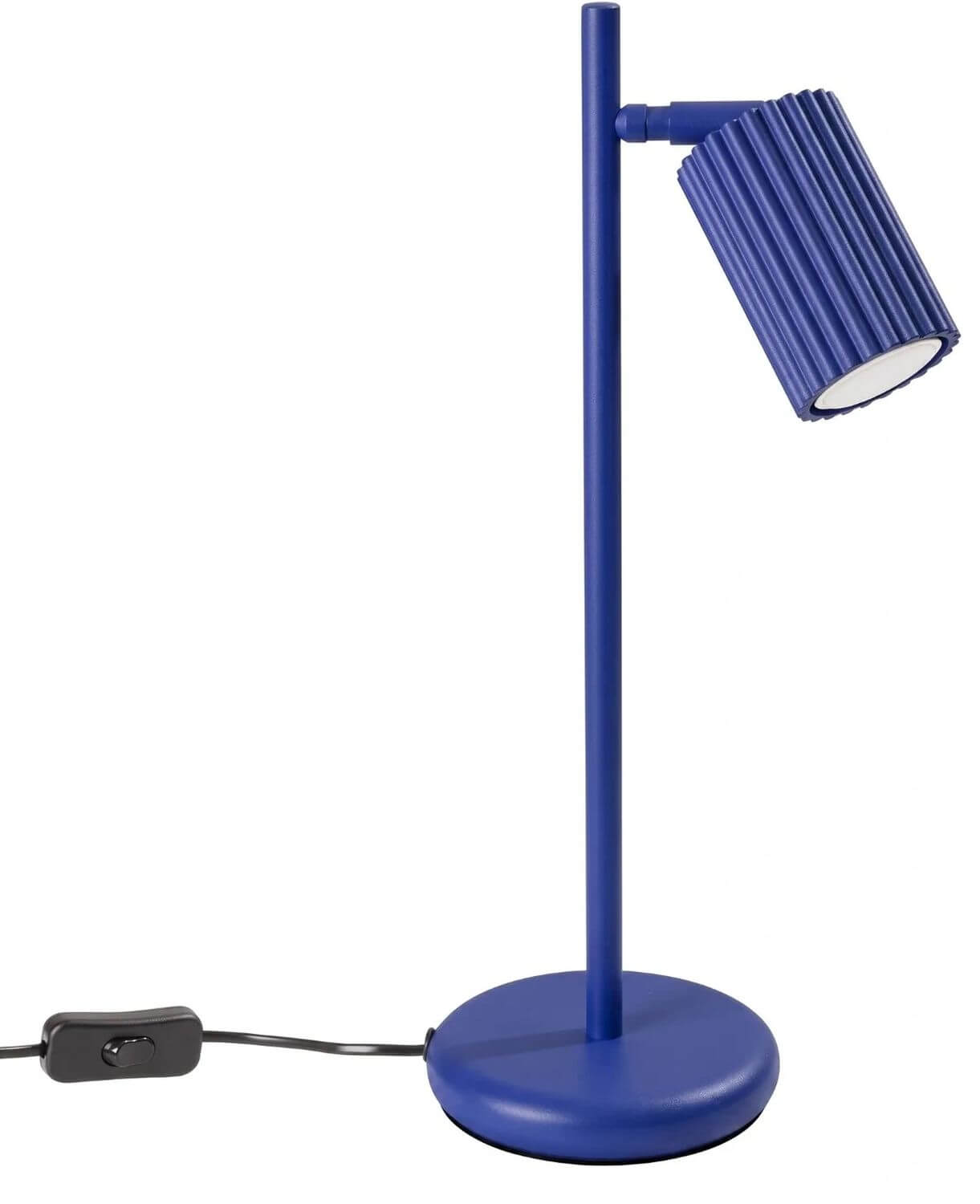 Sollux Lighting Karbon lampada da scrivania 1x10 W blu SL.2327