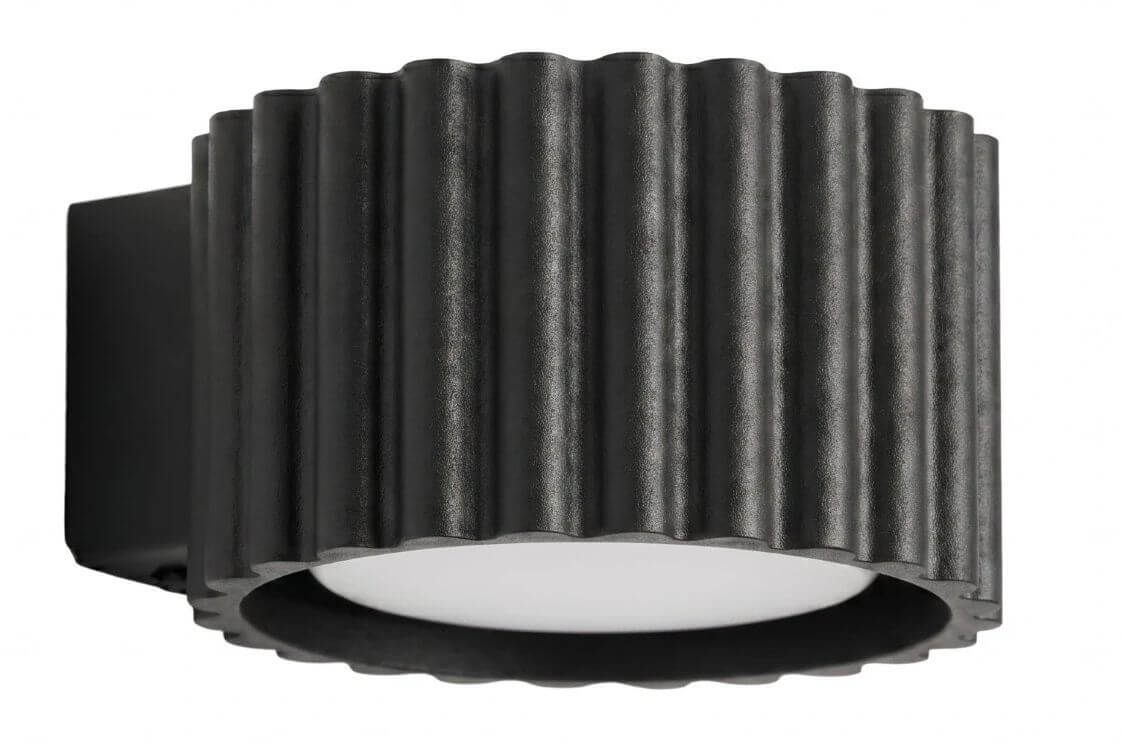 Sollux Lighting Aura lampada da parete 1x10 W nero SL.2613