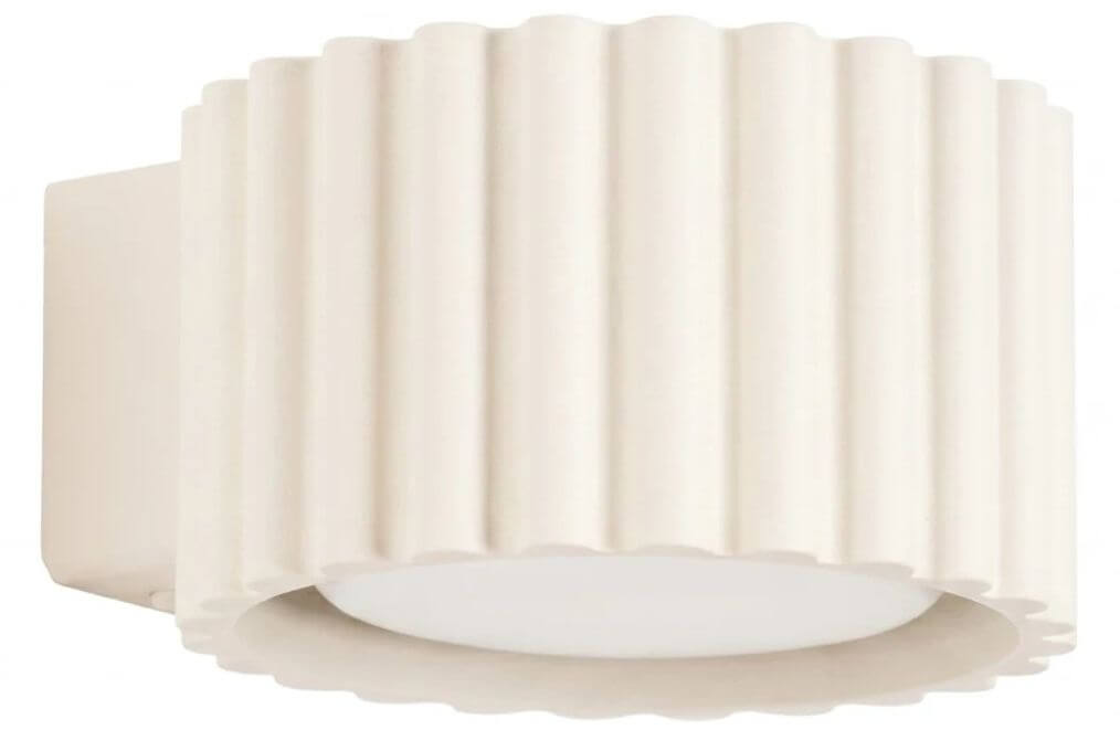 Sollux Lighting Aura lampada da parete 1x10 W beige SL.2614