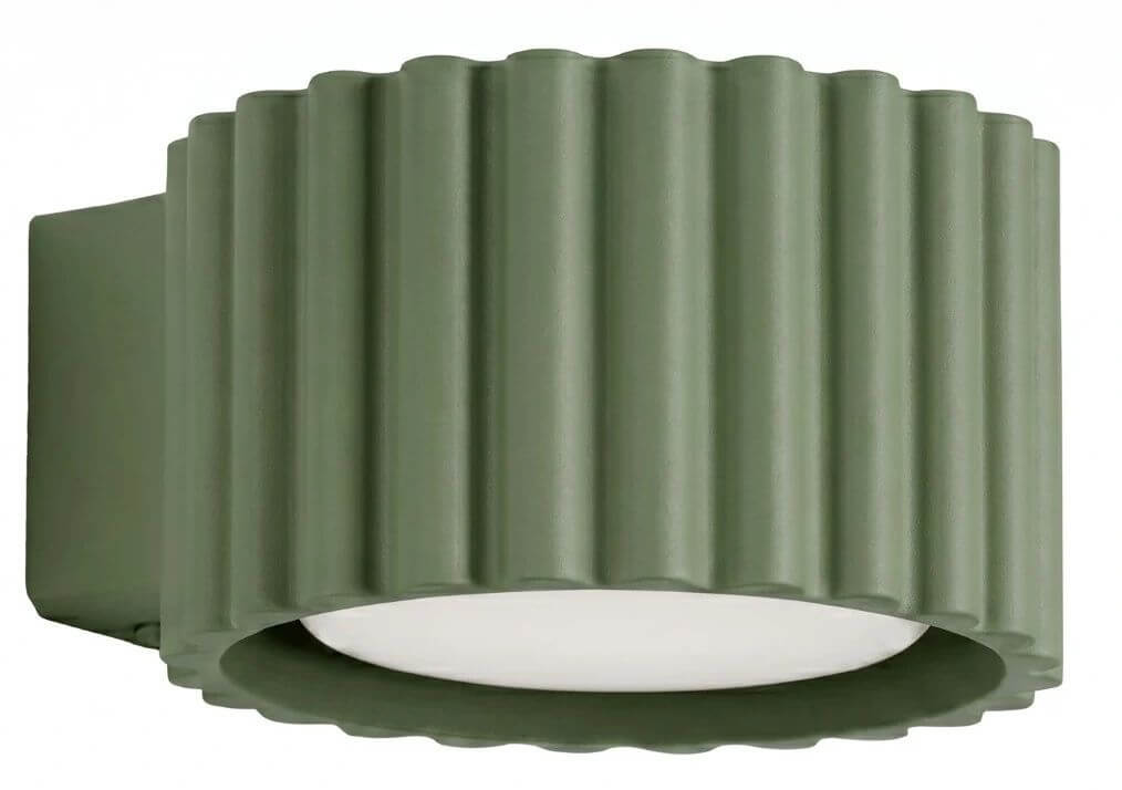 Sollux Lighting Aura lampada da parete 1x10 W verde SL.2615
