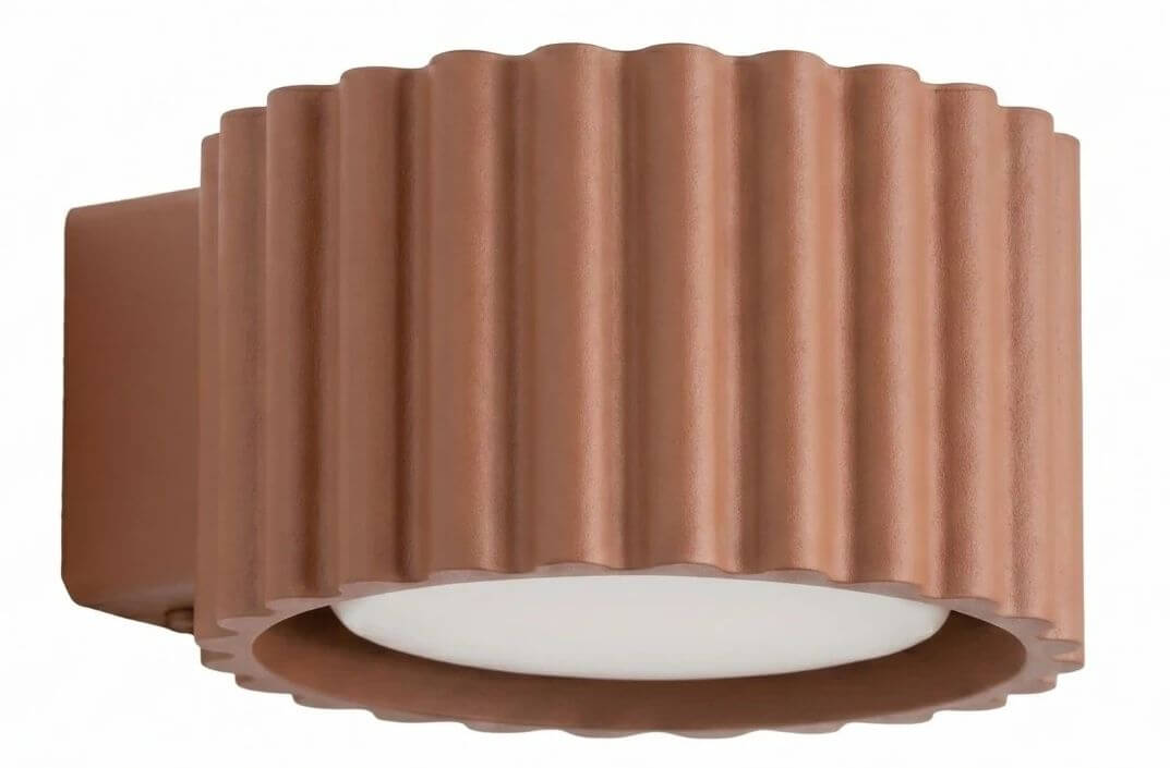 Sollux Lighting Aura lampada da parete 1x10 W beige SL.2617