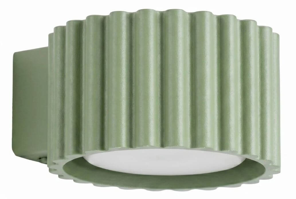 Sollux Lighting Aura lampada da parete 1x8 W verde SL.2623