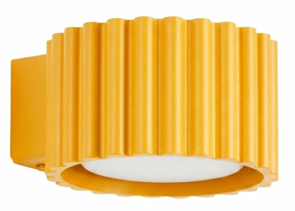 Sollux Lighting Aura lampada da parete 1x8 W giallo SL.2624