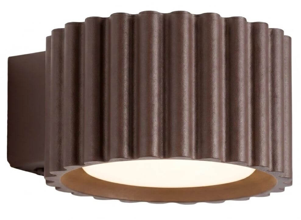 Sollux Lighting Aura lampada da parete 1x8 W marrone SL.2626