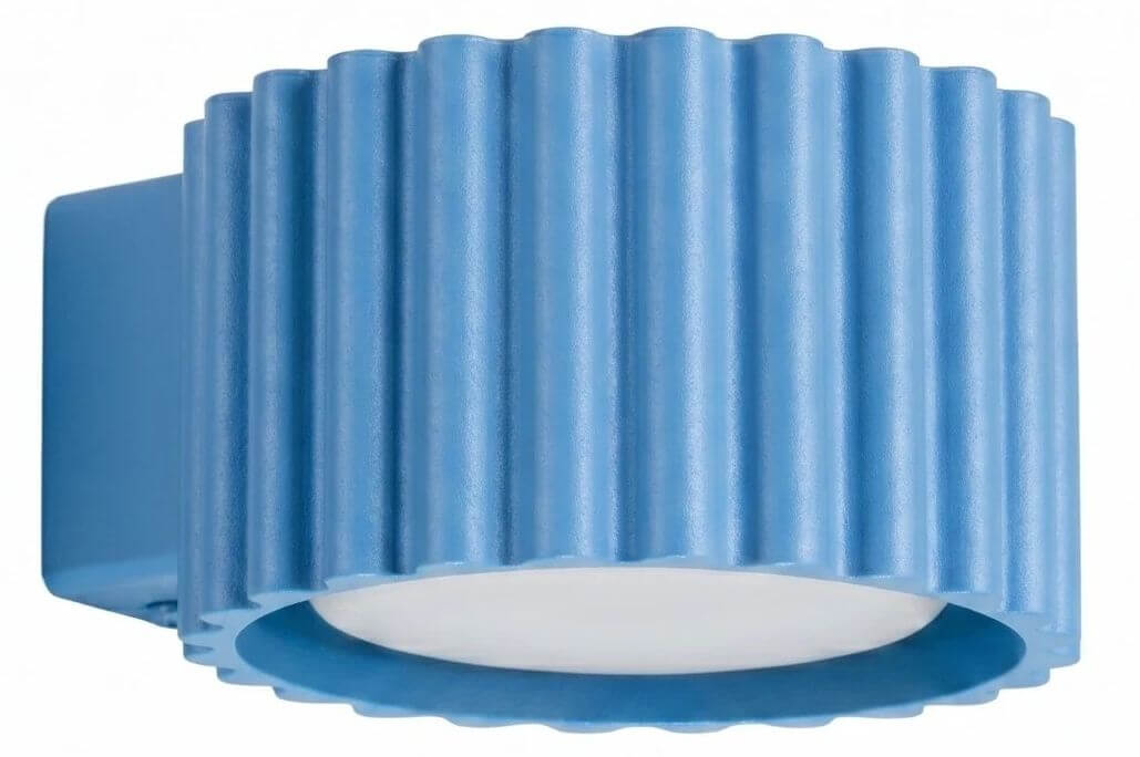 Sollux Lighting Aura lampada da parete 1x8 W blu SL.2627