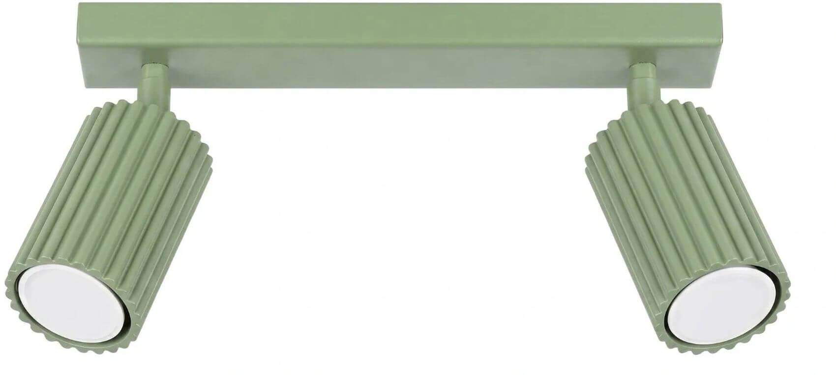Sollux Lighting Karbon lampada da soffitto 2x10 W verde SL.2351