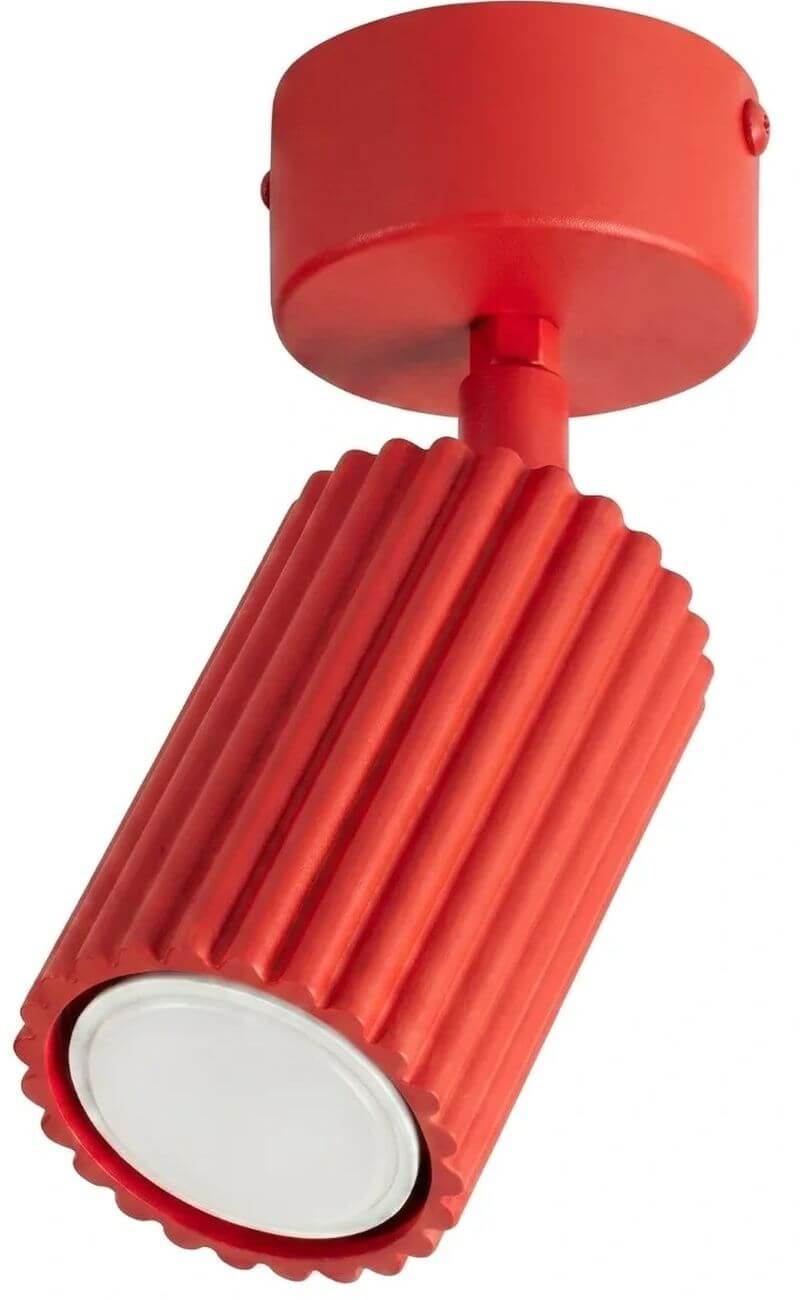 Sollux Lighting Karbon lampada da soffitto 1x10 W rosso SL.2364
