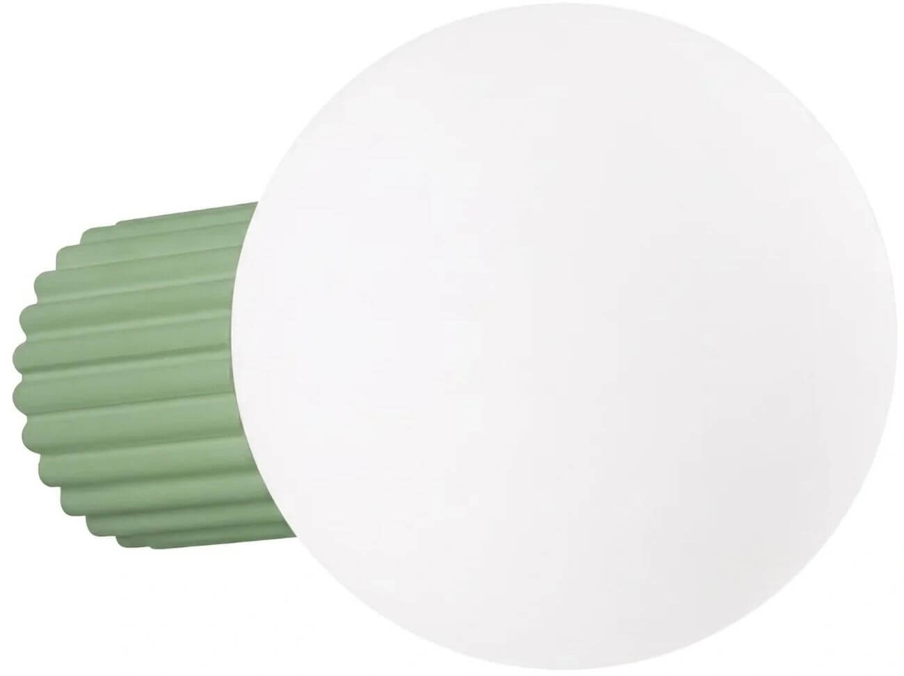 Sollux Lighting Halo lampada da parete 1x8 W bianco-verde SL.2388