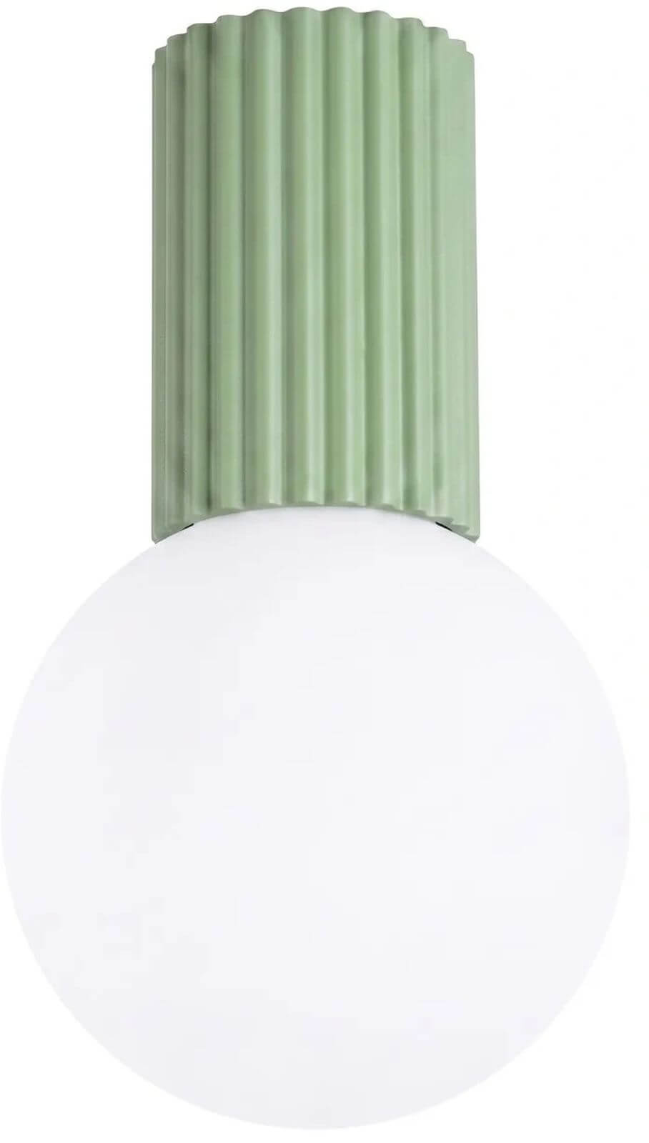 Sollux Lighting Halo lampada da soffitto 1x8 W bianco-verde SL.2389