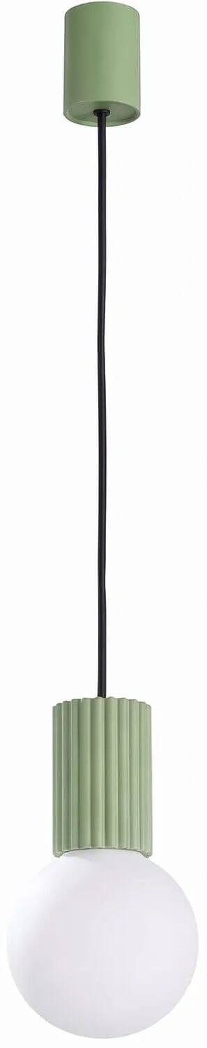Sollux Lighting Halo lampada sospesa 1x8 W bianco-verde SL.2390