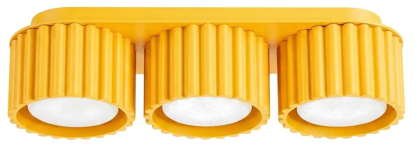 Sollux Lighting Aura lampada da soffitto 3x10 W giallo SL.2640