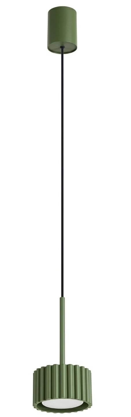 Sollux Lighting Aura lampada sospesa 1x10 W verde SL.2679