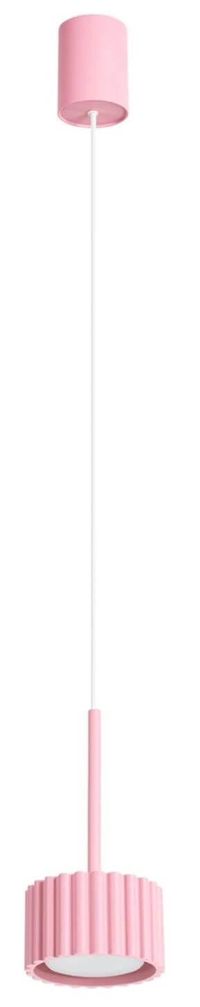 Sollux Lighting Aura lampada sospesa 1x10 W rosa SL.2686