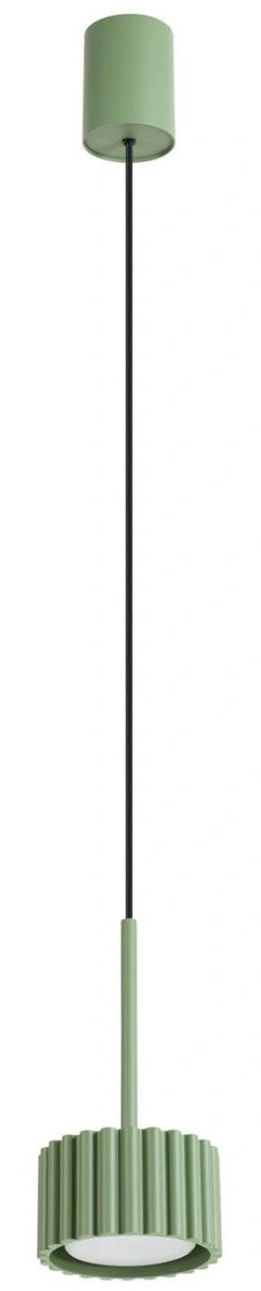 Sollux Lighting Aura lampada sospesa 1x10 W verde SL.2687