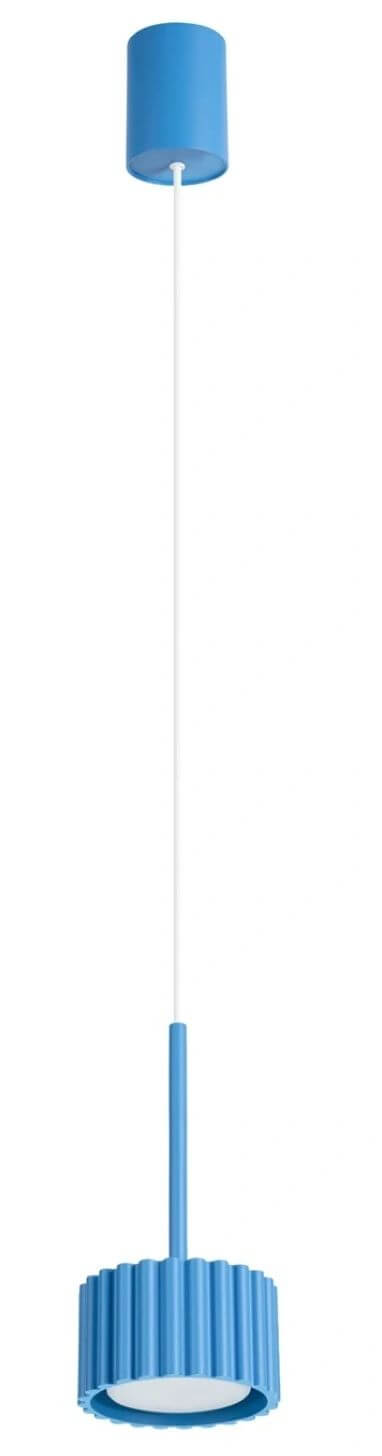 Sollux Lighting Aura lampada sospesa 1x10 W blu SL.2691