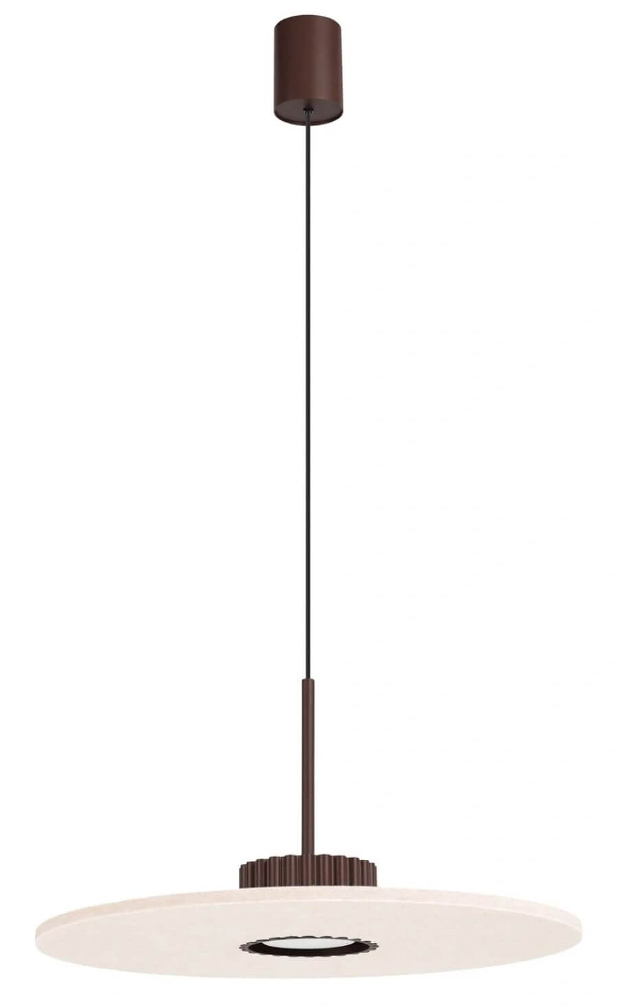 Sollux Lighting Ovo lampada sospesa 1x10 W marrone-beige SL.2694