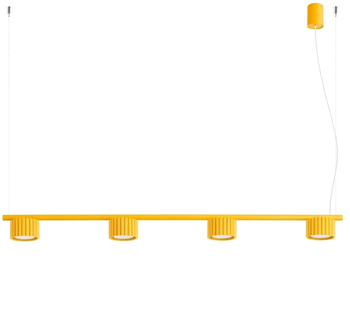Sollux Lighting Aura lampada sospesa 4x10 W giallo SL.2707