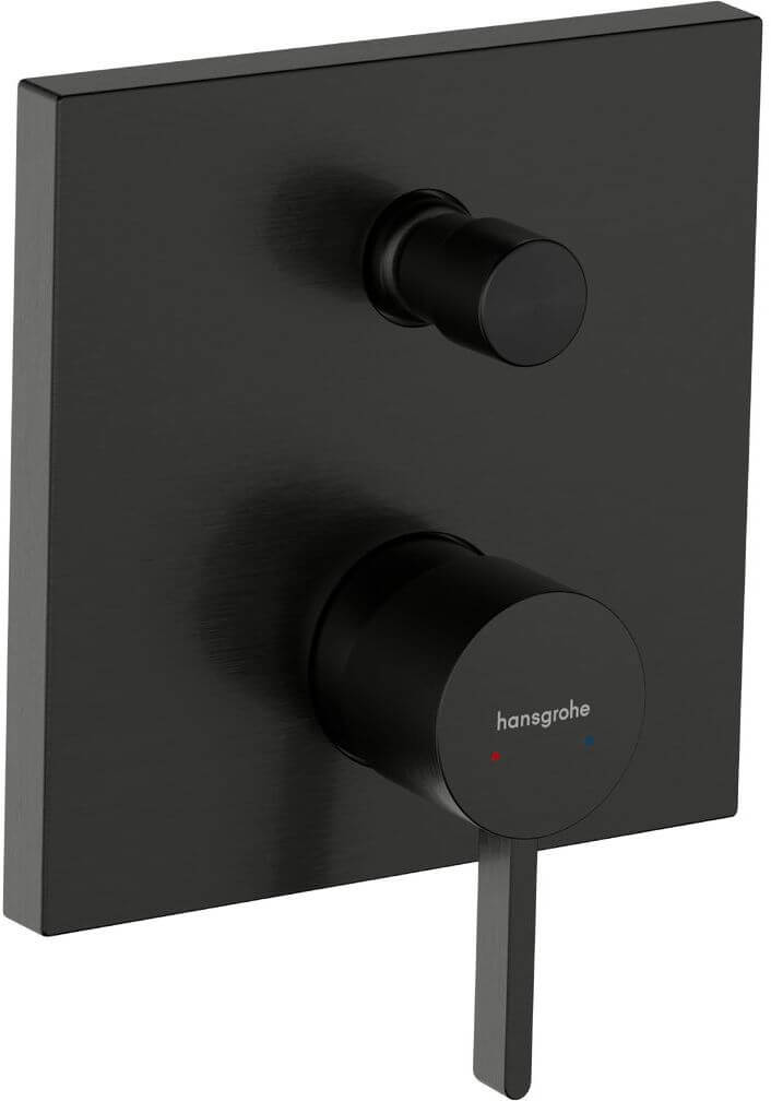 Hansgrohe Finoris rubinetto per vasca e doccia da incasso cromo-nero 76415340
