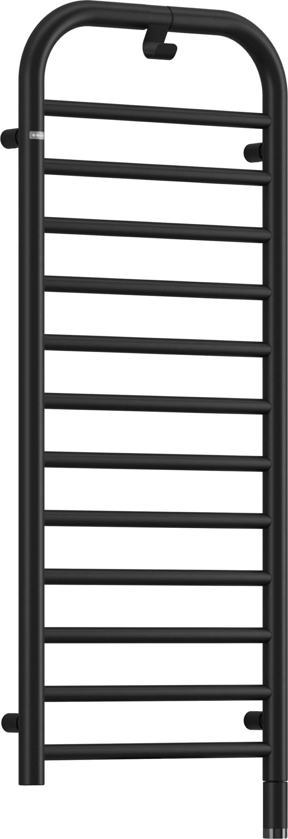 Deante Silia radiatore elettrico con riscaldatore 129.5x50 cm nero AGI_NG41E
