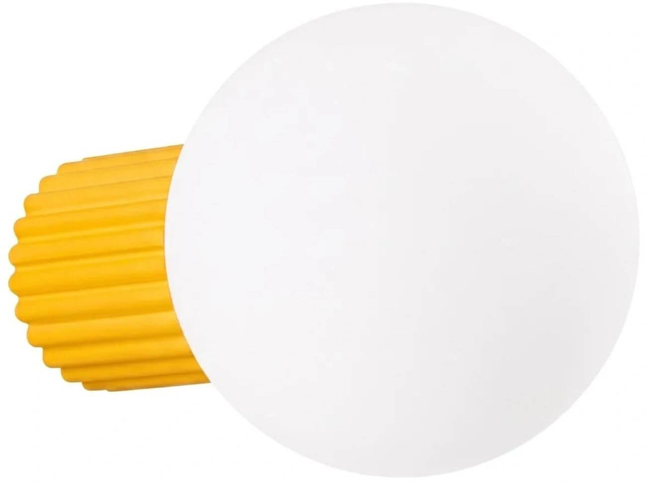 Sollux Lighting Halo lampada da parete 1x8 W bianco-giallo SL.2391