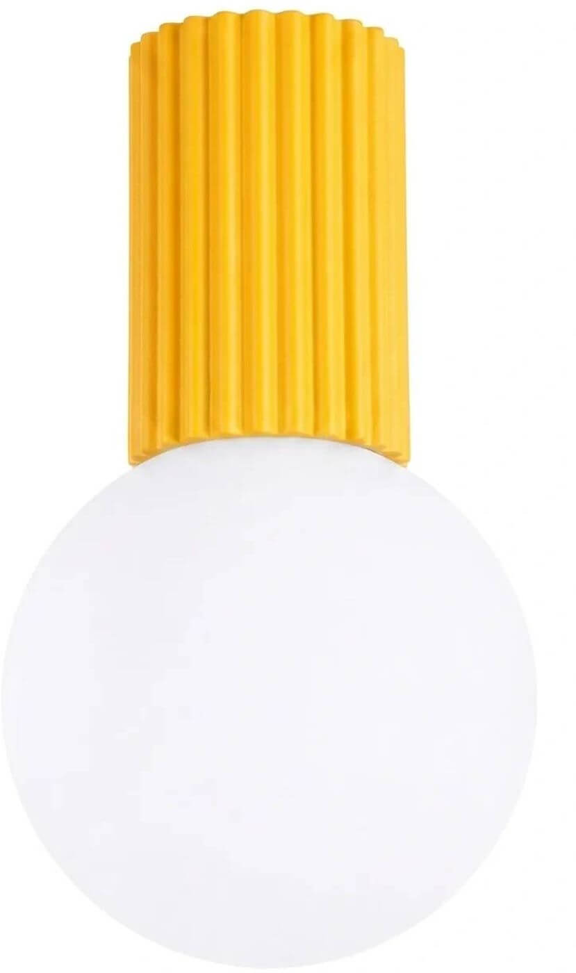 Sollux Lighting Halo lampada da soffitto 1x8 W bianco-giallo SL.2392