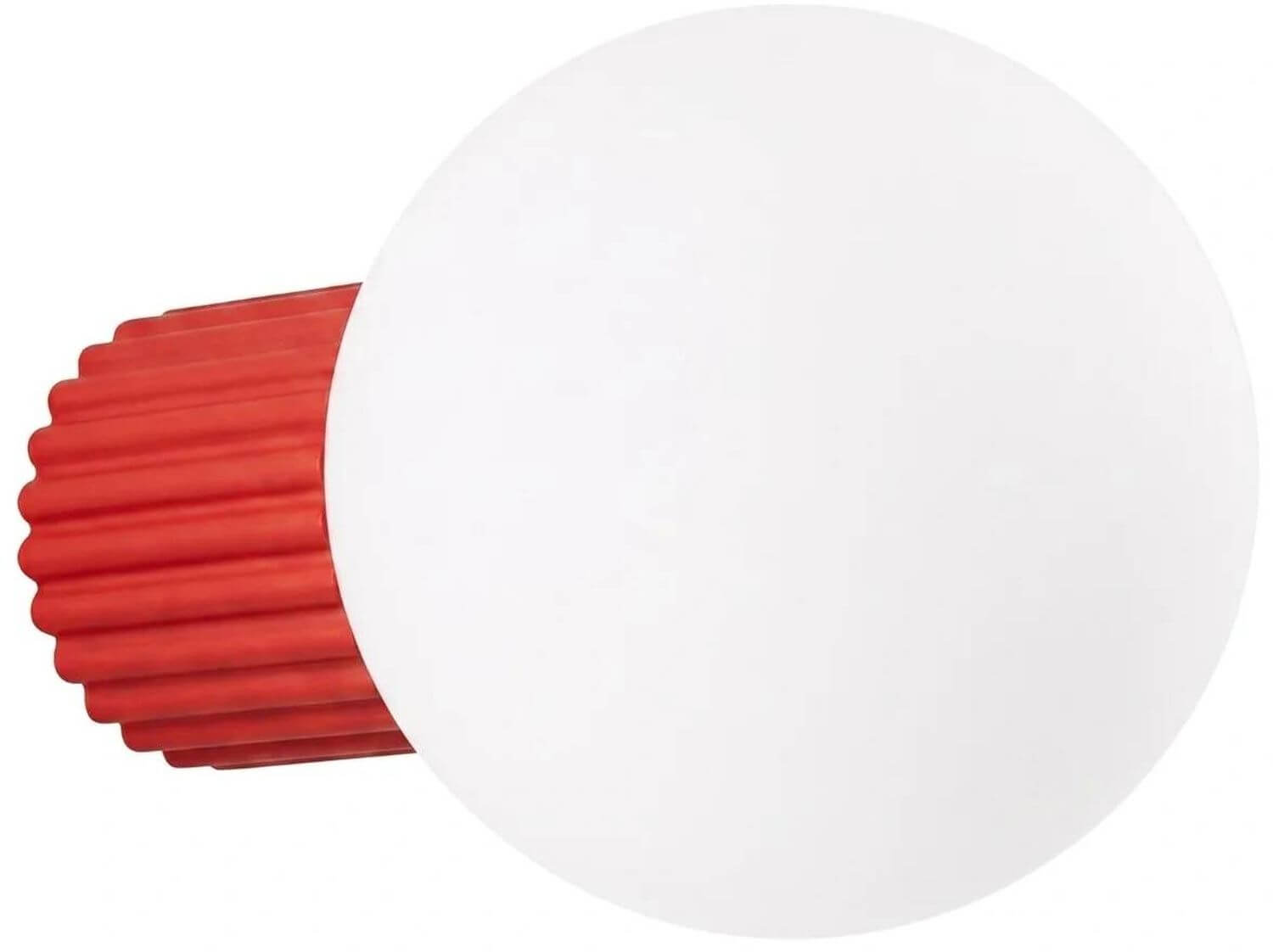 Sollux Lighting Halo lampada da parete 1x8 W bianco-rosso SL.2394